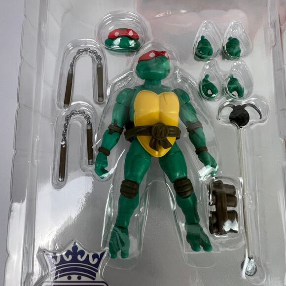 Teenage Mutant Ninja Turtles BST AXN Best of Michelangelo Figure Damaged Box - Picture 5 of 16